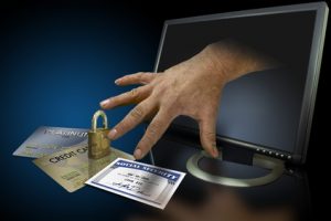 Identity theft on the web with credit cards and social security