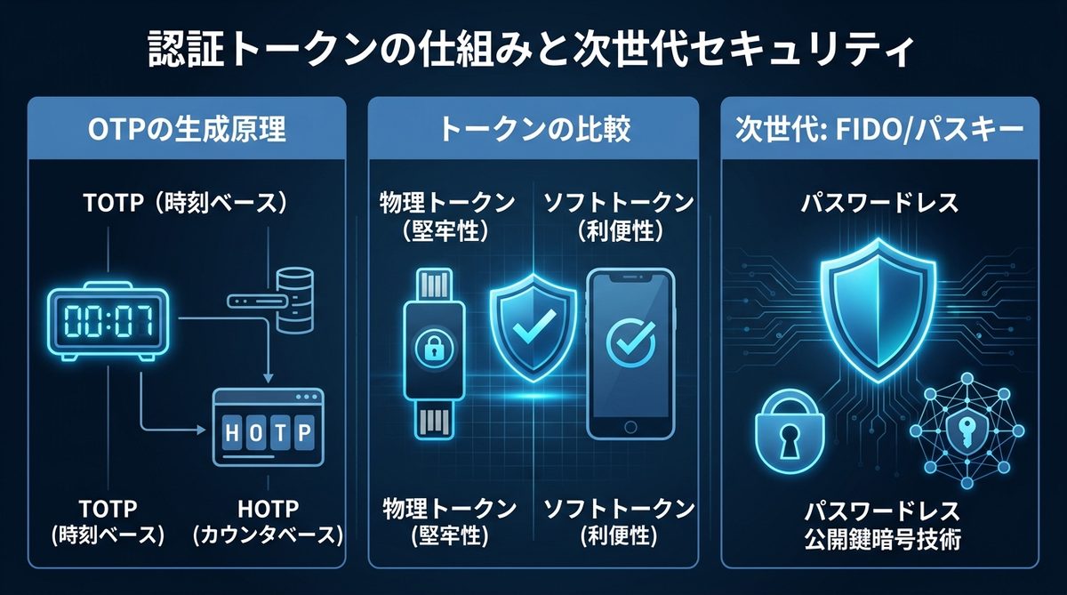図解：認証トークンの仕組みと次世代セキュリティ動向