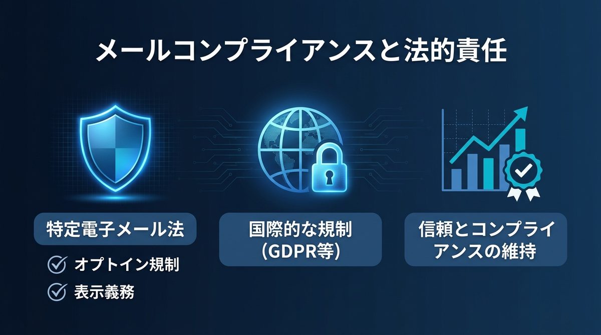 図解：【法規制】企業が負う法的責任とコンプライアンス要件
