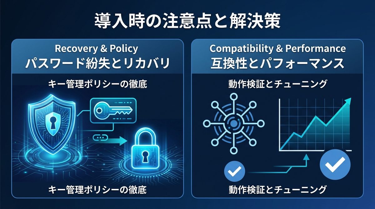 図解：導入時の注意点とよくあるトラブルの解決策